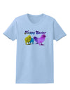 Happy Easter Peepers Womens T-Shirt-Womens T-Shirt-TooLoud-Light-Blue-X-Small-Davson Sales