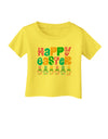 Happy Easter - Tulips Infant T-Shirt by TooLoud-Infant T-Shirt-TooLoud-Yellow-06-Months-Davson Sales