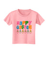 Happy Easter - Tulips Toddler T-Shirt by TooLoud-Toddler T-Shirt-TooLoud-Candy-Pink-2T-Davson Sales