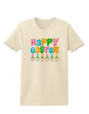 Happy Easter - Tulips Womens T-Shirt by TooLoud-Womens T-Shirt-TooLoud-Natural-X-Small-Davson Sales