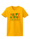 Happy Easter - Tulips Womens T-Shirt by TooLoud-Womens T-Shirt-TooLoud-Gold-X-Small-Davson Sales