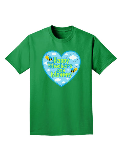 Happy First Mother's Day Mommy - Blue Adult Dark T-Shirt by TooLoud-Mens T-Shirt-TooLoud-Kelly-Green-Small-Davson Sales