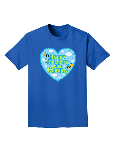 Happy First Mother's Day Mommy - Blue Adult Dark T-Shirt by TooLoud-Mens T-Shirt-TooLoud-Royal-Blue-Small-Davson Sales