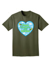 Happy First Mother's Day Mommy - Blue Adult Dark T-Shirt by TooLoud-Mens T-Shirt-TooLoud-Military-Green-Small-Davson Sales