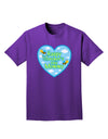 Happy First Mother's Day Mommy - Blue Adult Dark T-Shirt by TooLoud-Mens T-Shirt-TooLoud-Purple-Small-Davson Sales