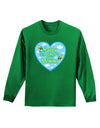 Happy First Mother's Day Mommy - Blue Adult Long Sleeve Dark T-Shirt by TooLoud-TooLoud-Kelly-Green-Small-Davson Sales