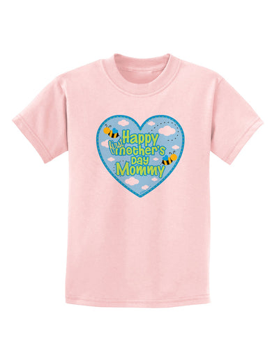 Happy First Mother's Day Mommy - Blue Childrens T-Shirt by TooLoud-Childrens T-Shirt-TooLoud-PalePink-X-Small-Davson Sales