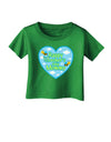 Happy First Mother's Day Mommy - Blue Infant T-Shirt Dark by TooLoud-Infant T-Shirt-TooLoud-Clover-Green-06-Months-Davson Sales