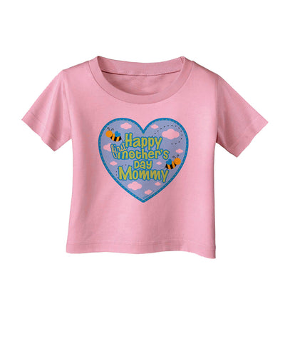 Happy First Mother's Day Mommy - Blue Infant T-Shirt by TooLoud-Infant T-Shirt-TooLoud-Candy-Pink-06-Months-Davson Sales