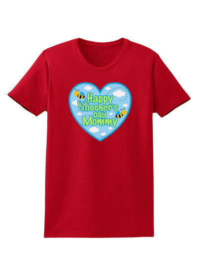 Happy First Mother's Day Mommy - Blue Womens Dark T-Shirt by TooLoud-Womens T-Shirt-TooLoud-Red-X-Small-Davson Sales