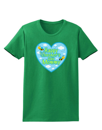 Happy First Mother's Day Mommy - Blue Womens Dark T-Shirt by TooLoud-Womens T-Shirt-TooLoud-Kelly-Green-X-Small-Davson Sales