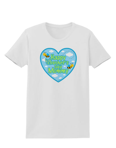 Happy First Mother's Day Mommy - Blue Womens T-Shirt by TooLoud-Womens T-Shirt-TooLoud-White-X-Small-Davson Sales