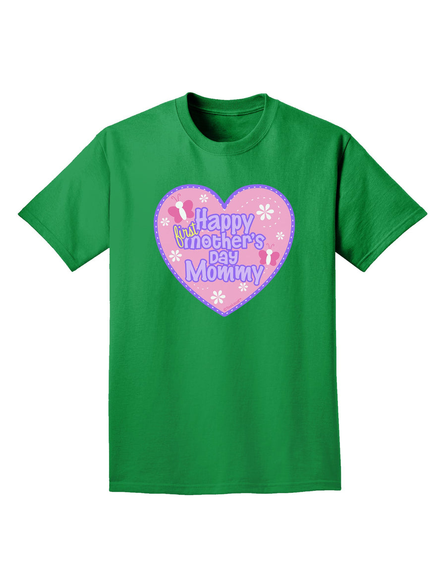 Happy First Mother's Day Mommy - Pink Adult Dark T-Shirt by TooLoud-Mens T-Shirt-TooLoud-Purple-Small-Davson Sales