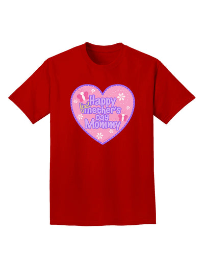 Happy First Mother's Day Mommy - Pink Adult Dark T-Shirt by TooLoud-Mens T-Shirt-TooLoud-Red-Small-Davson Sales