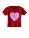 Happy First Mother's Day Mommy - Pink Toddler T-Shirt Dark by TooLoud-Toddler T-Shirt-TooLoud-Red-2T-Davson Sales