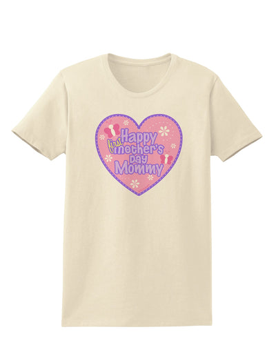 Happy First Mother's Day Mommy - Pink Womens T-Shirt by TooLoud-Womens T-Shirt-TooLoud-Natural-X-Small-Davson Sales