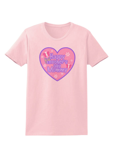 Happy First Mother's Day Mommy - Pink Womens T-Shirt by TooLoud-Womens T-Shirt-TooLoud-PalePink-X-Small-Davson Sales