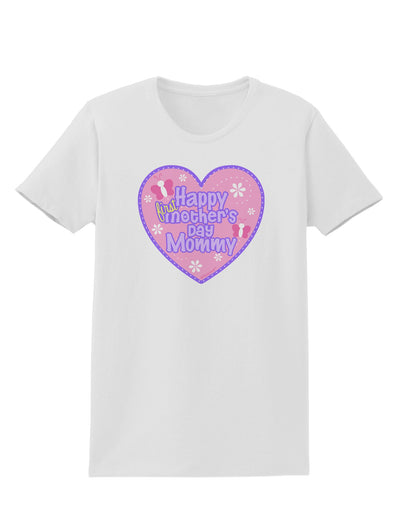 Happy First Mother's Day Mommy - Pink Womens T-Shirt by TooLoud-Womens T-Shirt-TooLoud-White-X-Small-Davson Sales