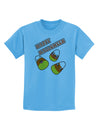 Happy Halloween Cute Candy Corn Childrens T-Shirt-Childrens T-Shirt-TooLoud-Aquatic-Blue-X-Small-Davson Sales