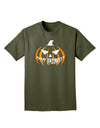 Happy Halloween Jack Adult Dark T-Shirt-Mens T-Shirt-TooLoud-Military-Green-Small-Davson Sales