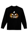 Happy Halloween Jack Adult Long Sleeve Dark T-Shirt-TooLoud-Black-Small-Davson Sales