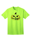 Happy Halloween Jack Adult T-Shirt-Mens T-Shirt-TooLoud-Neon-Green-Small-Davson Sales