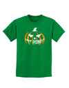 Happy Halloween Jack Childrens Dark T-Shirt-Childrens T-Shirt-TooLoud-Kelly-Green-X-Small-Davson Sales