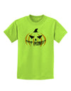 Happy Halloween Jack Childrens T-Shirt-Childrens T-Shirt-TooLoud-Lime-Green-X-Small-Davson Sales