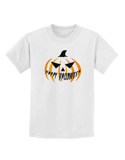 Happy Halloween Jack Childrens T-Shirt-Childrens T-Shirt-TooLoud-White-X-Small-Davson Sales