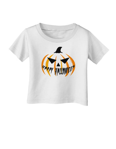 Happy Halloween Jack Infant T-Shirt-Infant T-Shirt-TooLoud-White-06-Months-Davson Sales