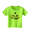 Happy Halloween Jack Toddler T-Shirt-Toddler T-Shirt-TooLoud-Lime-Green-2T-Davson Sales