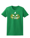 Happy Halloween Jack Womens Dark T-Shirt-TooLoud-Kelly-Green-X-Small-Davson Sales