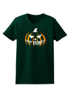 Happy Halloween Jack Womens Dark T-Shirt-TooLoud-Forest-Green-Small-Davson Sales