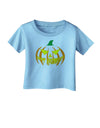 Happy Halloween Jack Yellow Infant T-Shirt-Infant T-Shirt-TooLoud-Aquatic-Blue-06-Months-Davson Sales