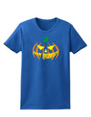 Happy Halloween Jack Yellow Womens Dark T-Shirt-TooLoud-Royal-Blue-X-Small-Davson Sales