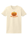 Happy Halloween Jack-o-lantern Womens T-Shirt-Womens T-Shirt-TooLoud-Natural-X-Small-Davson Sales