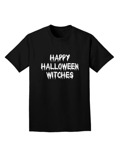 Happy Halloween Witches Adult Dark T-Shirt-Mens T-Shirt-TooLoud-Black-Small-Davson Sales