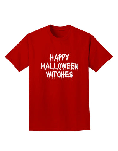 Happy Halloween Witches Adult Dark T-Shirt-Mens T-Shirt-TooLoud-Red-Small-Davson Sales