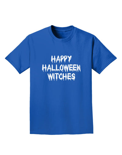 Happy Halloween Witches Adult Dark T-Shirt-Mens T-Shirt-TooLoud-Royal-Blue-Small-Davson Sales