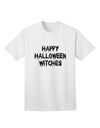 Happy Halloween Witches - Premium Adult T-Shirt for Festive Celebrations-Mens T-shirts-TooLoud-White-Small-Davson Sales
