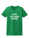 Happy Halloween Witches Womens Dark T-Shirt-TooLoud-Kelly-Green-X-Small-Davson Sales