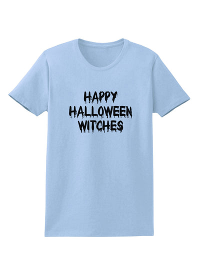 Happy Halloween Witches Womens T-Shirt-Womens T-Shirt-TooLoud-Light-Blue-X-Small-Davson Sales