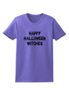 Happy Halloween Witches Womens T-Shirt-Womens T-Shirt-TooLoud-Violet-X-Small-Davson Sales