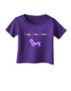 Happy Halloweenie Doxie Dog Halloween Infant T-Shirt Dark-Infant T-Shirt-TooLoud-Purple-06-Months-Davson Sales