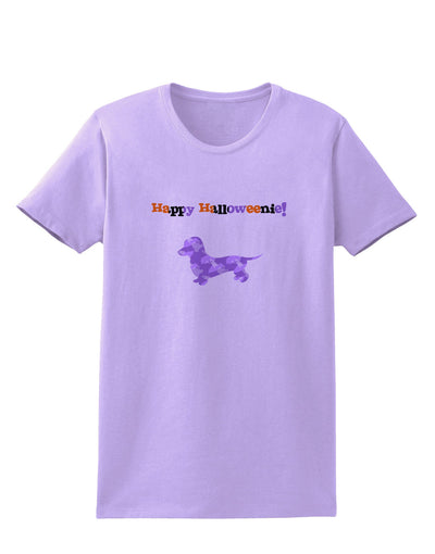 Happy Halloweenie Doxie Dog Halloween Womens T-Shirt-Womens T-Shirt-TooLoud-Lavender-X-Small-Davson Sales