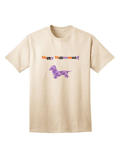 Happy Halloweenie Doxie Dog: Premium Adult Halloween T-Shirt Collection-Mens T-shirts-TooLoud-Natural-Small-Davson Sales