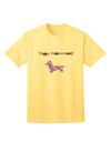 Happy Halloweenie Doxie Dog: Premium Adult Halloween T-Shirt Collection-Mens T-shirts-TooLoud-Yellow-Small-Davson Sales