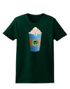 Happy Hanukkah Latte Cup Womens Dark T-Shirt-TooLoud-Forest-Green-Small-Davson Sales