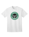 Happy Hanukkah Latte Logo Adult T-Shirt-Mens T-Shirt-TooLoud-White-Small-Davson Sales