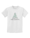 Happy Holidays Sparkles Childrens T-Shirt-Childrens T-Shirt-TooLoud-White-X-Small-Davson Sales